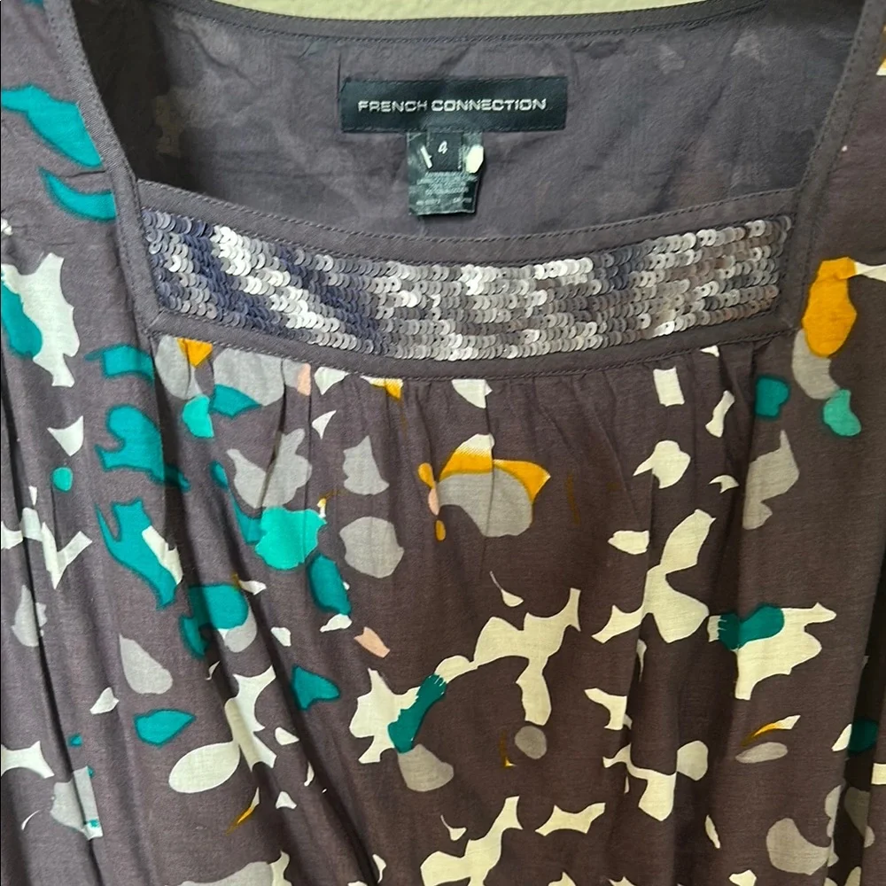 French Connection Multicolor Patterned Dress - Picture 2 of 3